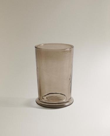 烟熏质感玻璃牙刷杯