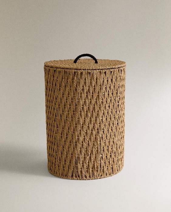 ROUND BASKET WITH LID