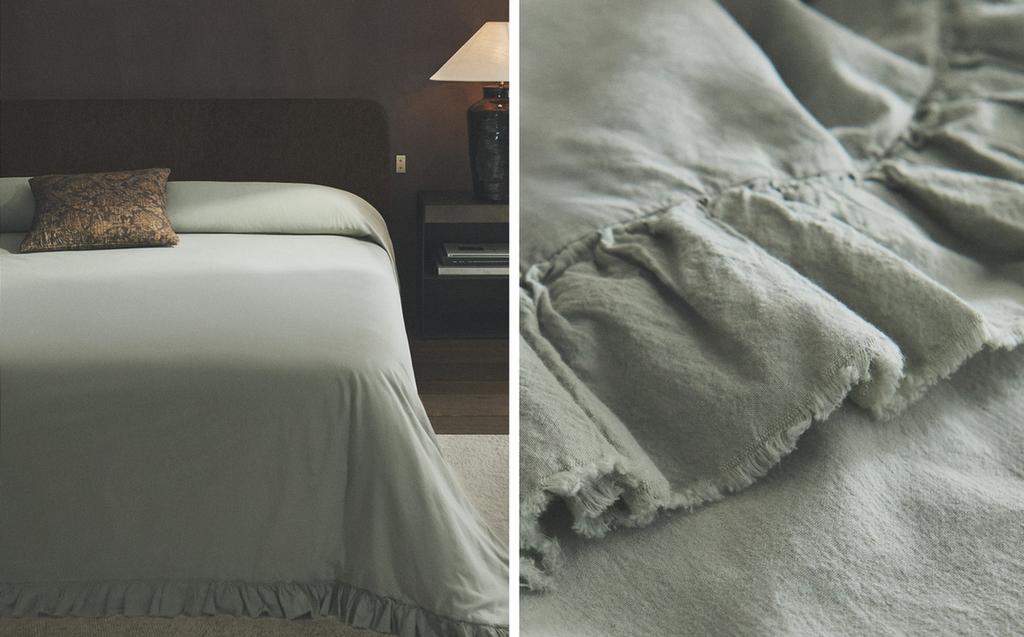RUFFLE DUVET COVER