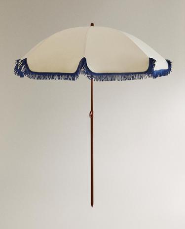 FRINGED BEACH UMBRELLA (ø 135CM)