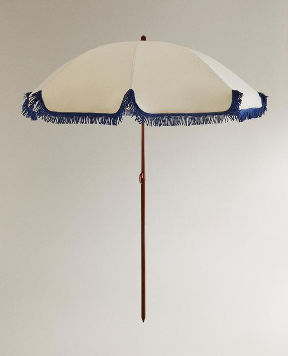 FRINGED BEACH UMBRELLA (ø 135CM)