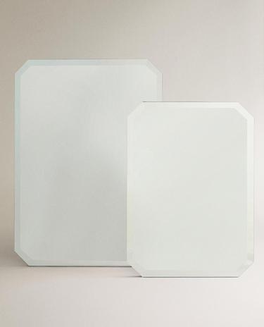 RECTANGULAR BEVELLED WALL MIRROR