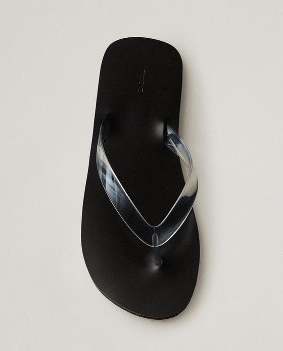 MINIMALIST TRANSPARENT SANDALS