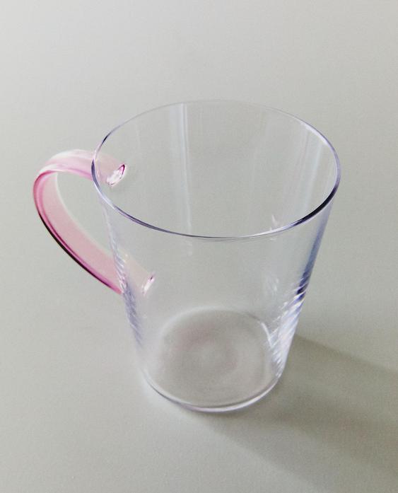 彩色手柄硼硅玻璃杯