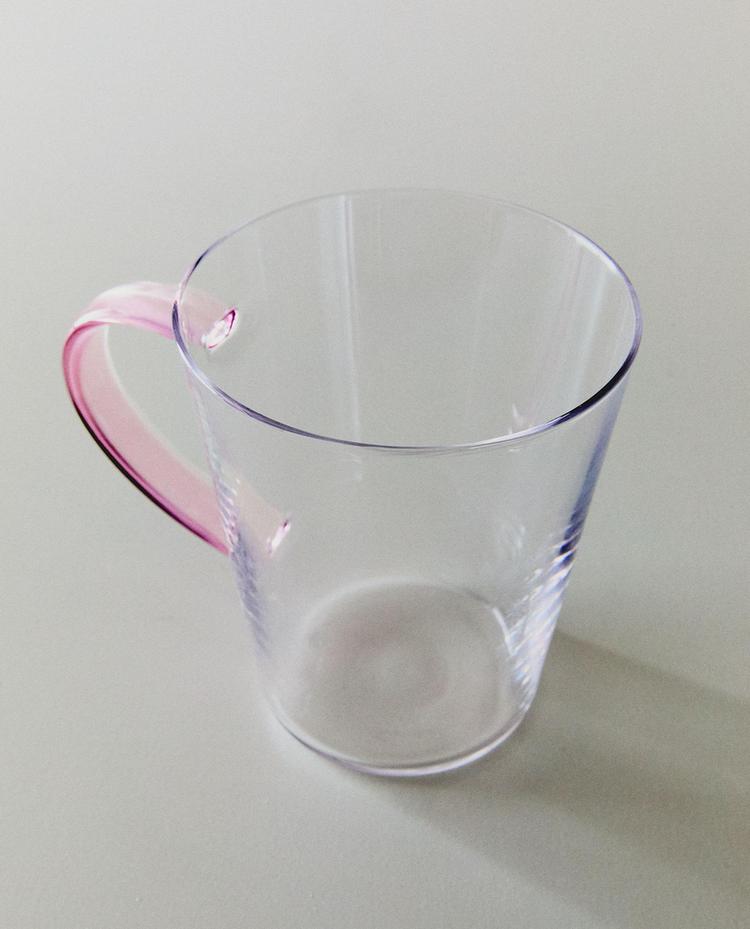 彩色手柄硼硅玻璃杯