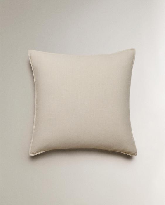 LINEN AND COTTON CUSHION COVER