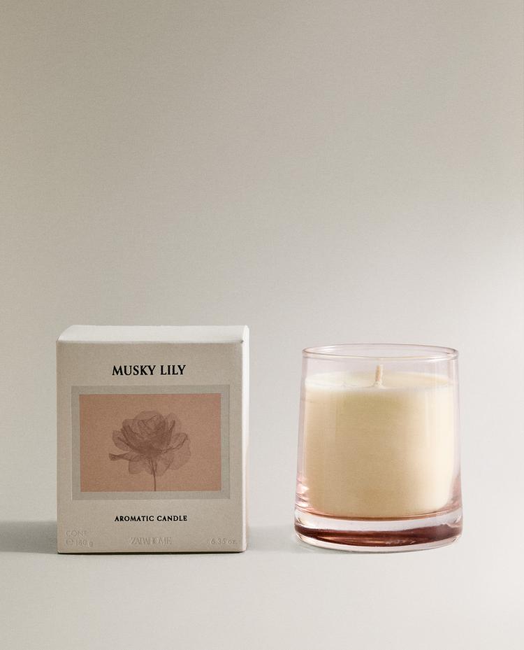 (180 G) MUSKY LILY 香氛蜡烛