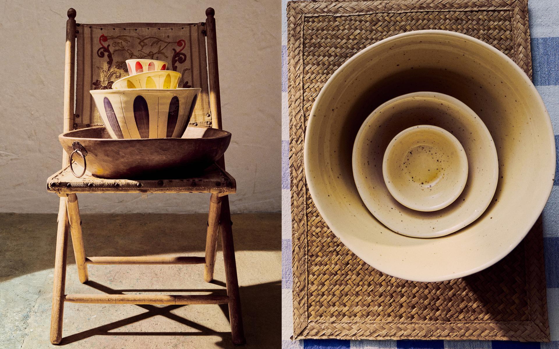 BOWLS AND PLACEMAT