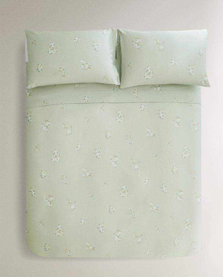 SATEEN WILD FLOWER DUVET COVER