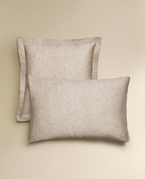 PAISLEY SATEEN PILLOWCASE