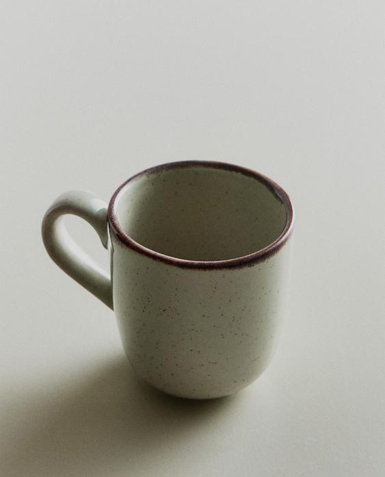 复古边缘瓷杯