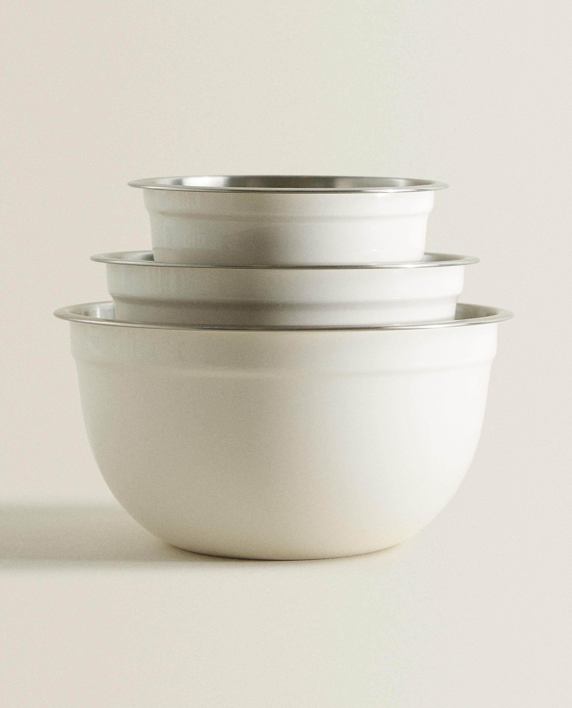 COCINA BOWL MEZCLADOR ACERO INOX LACADO
