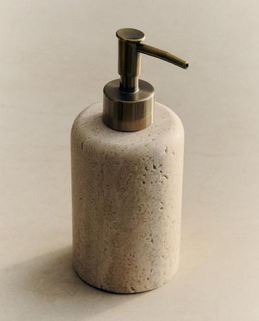米色大理石香皂分液器