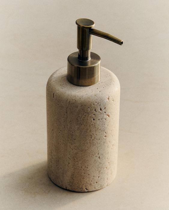 米色大理石香皂分液器