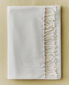 FRINGED COTTON BEACH TOWEL