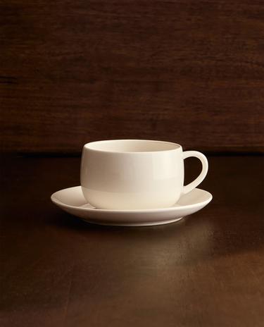 纯色炻瓷茶杯