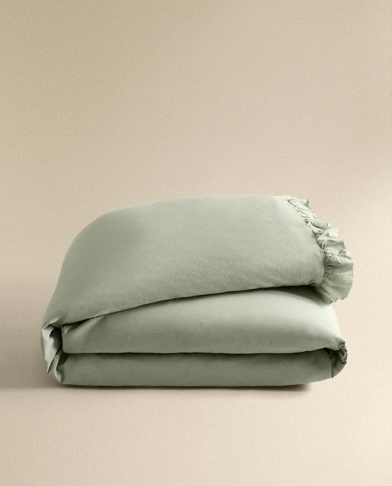 RUFFLE DUVET COVER