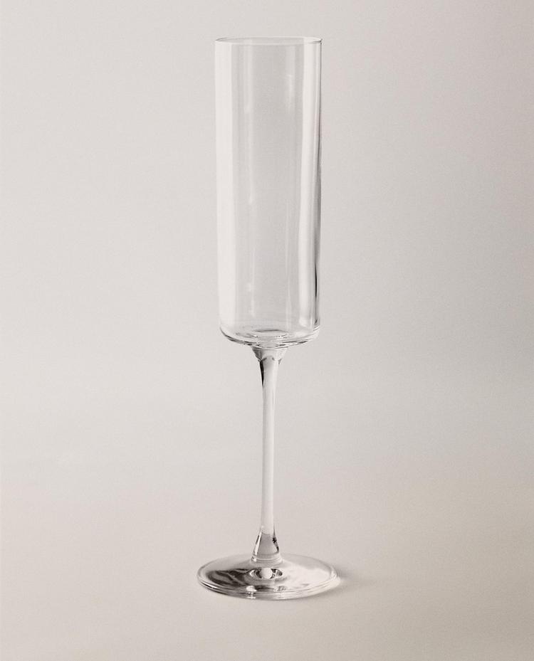 直筒晶体玻璃笛型杯