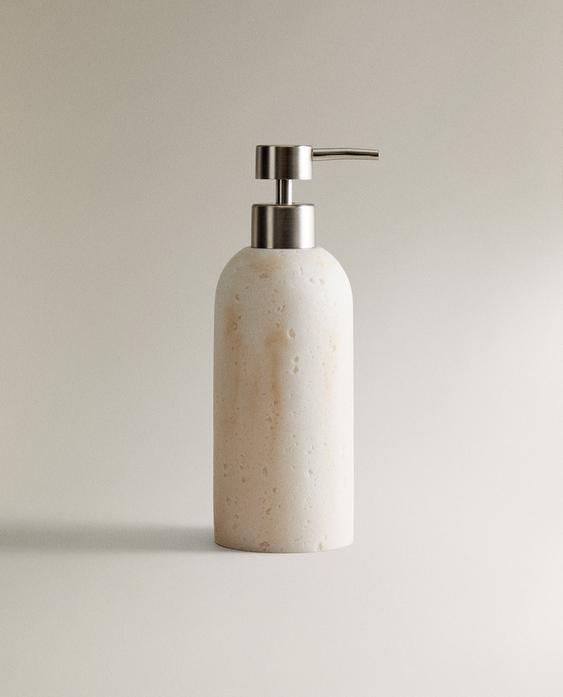 MARBLE-EFFECT SOAP DISPENSER