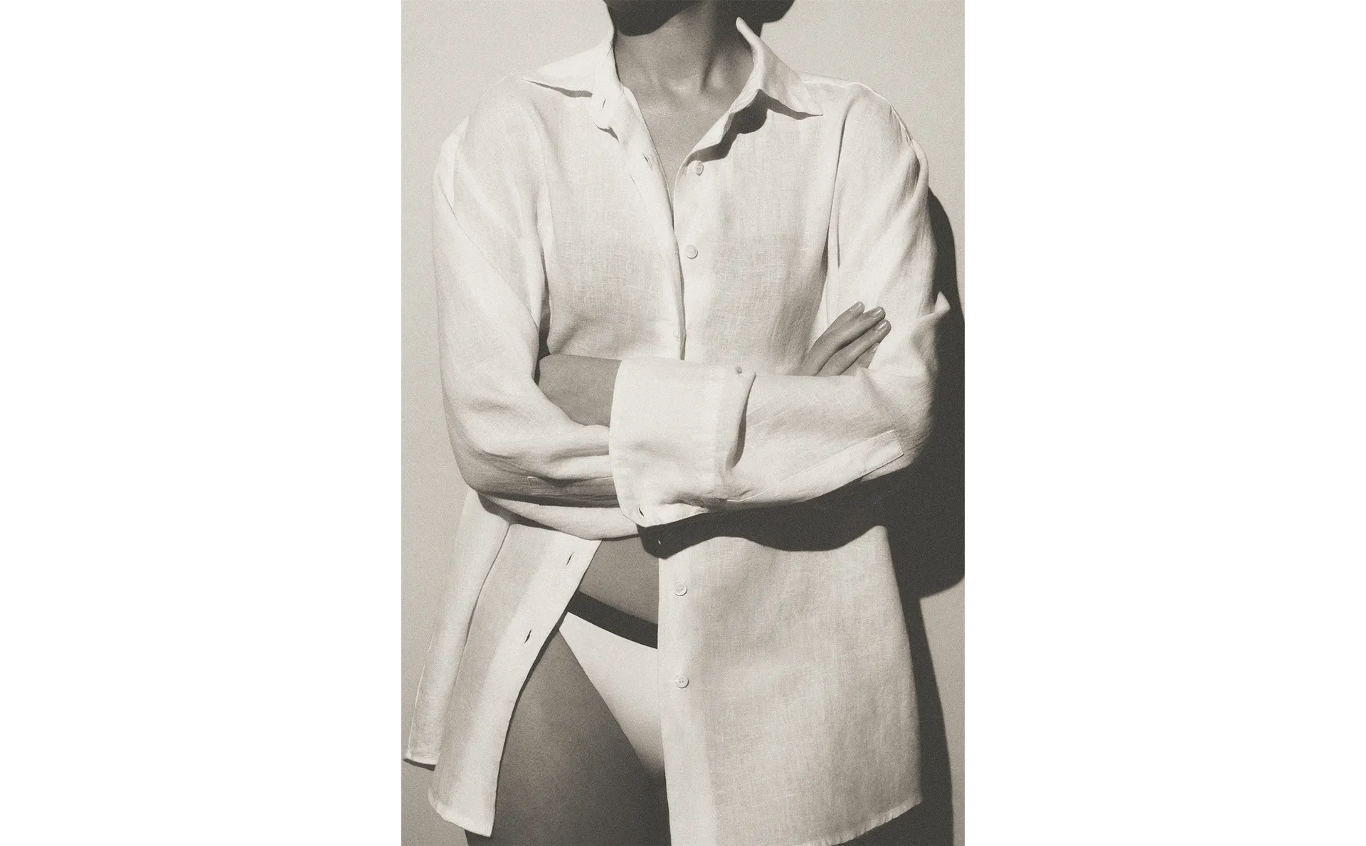 LONG SLEEVE LINEN SHIRT