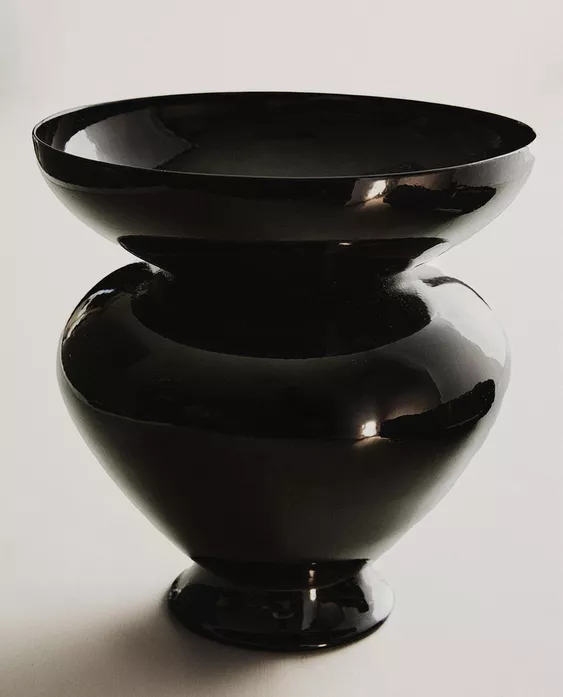 WIDE GLOSS VASE