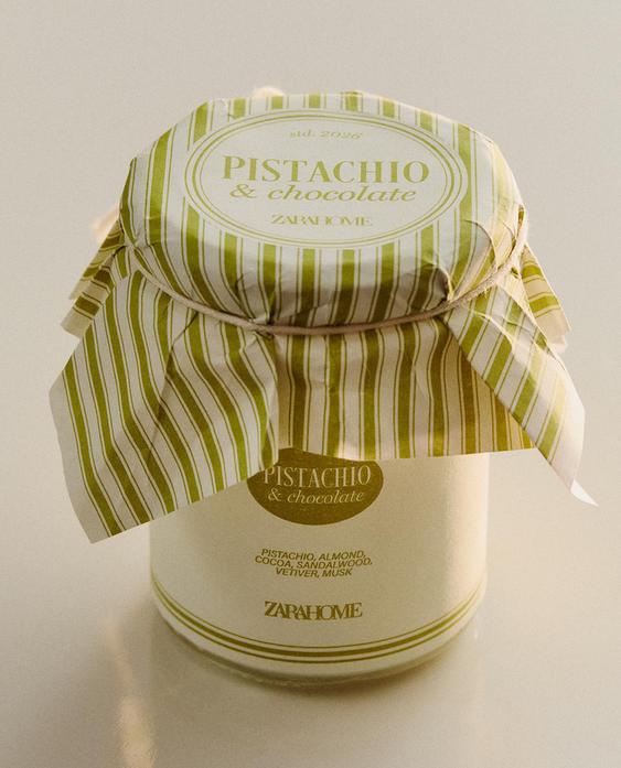(130 G) PISTACHIO & CHOCOLATE SCENTED CANDLE
