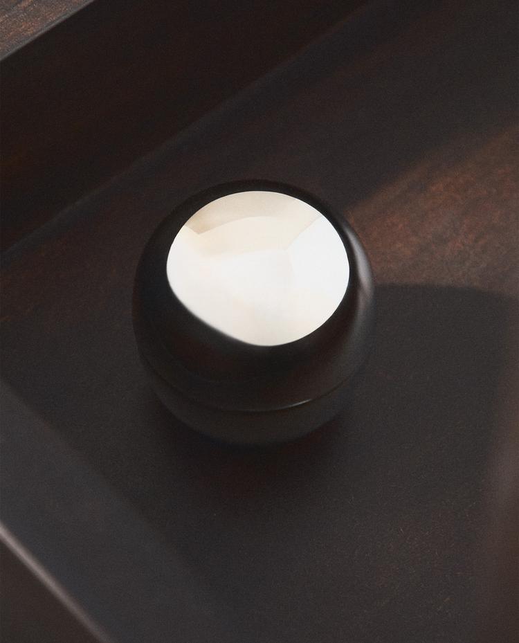 SMALL ROUND STAINLESS STEEL BOX