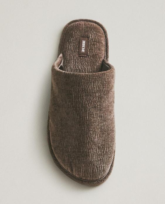 VELVET MULE SLIPPERS