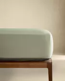 PERCALE FITTED SHEET | 30 CM HIGH (300 THREAD COUNT)