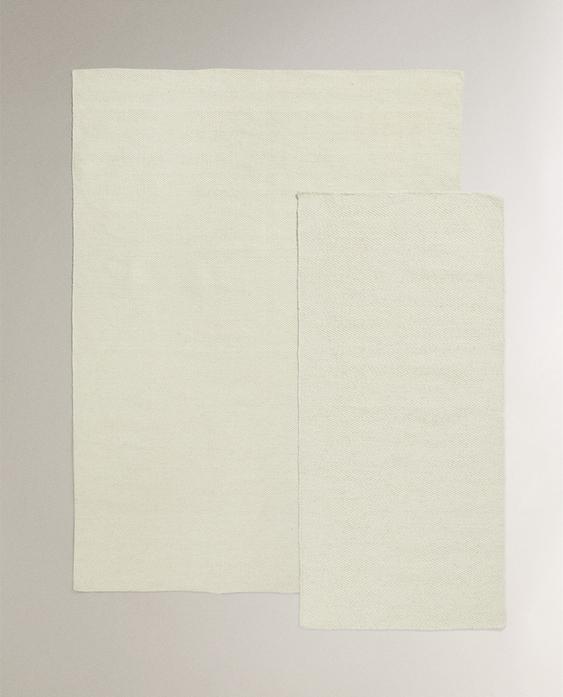 HERRINGBONE WOOL RUG