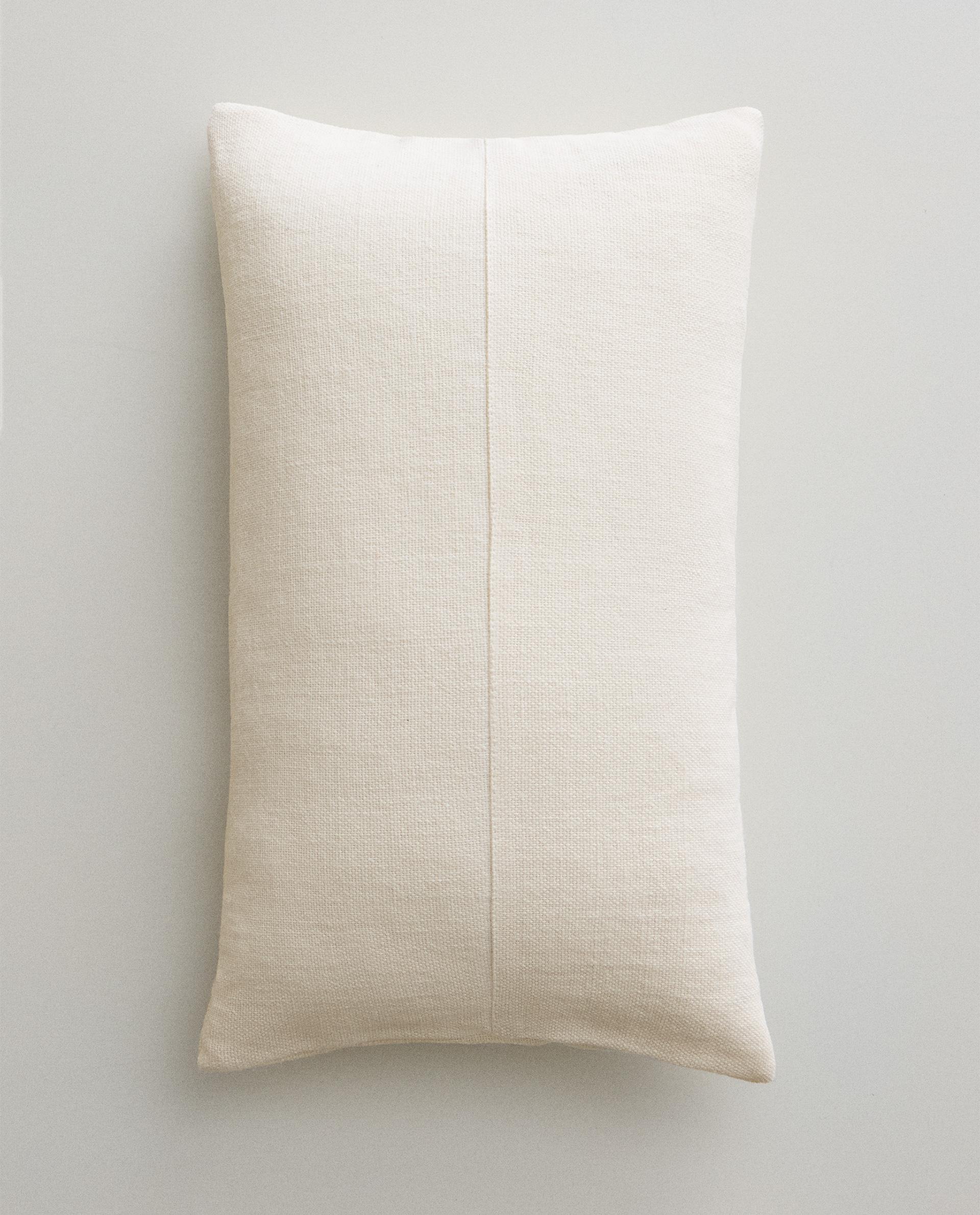 CUSHION COVER WITH STITCHING