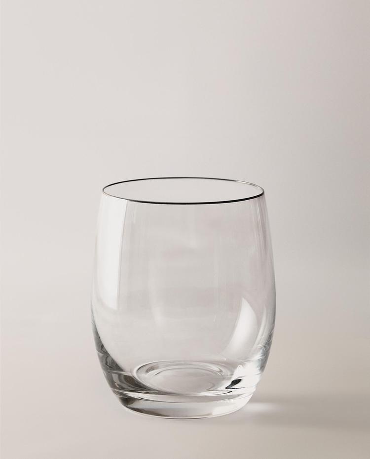 银边晶体玻璃杯