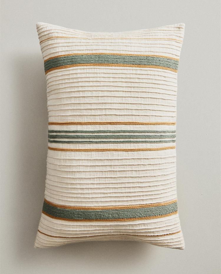 STRIPED CUSHION COVER