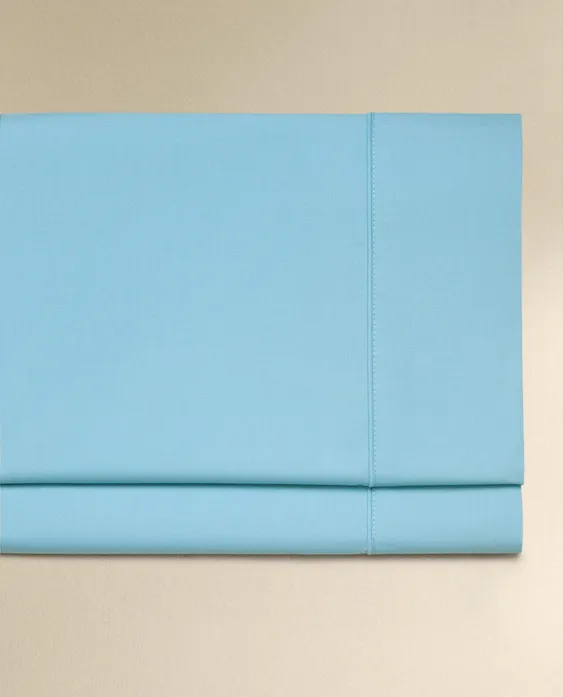 PERCALE COTTON FLAT SHEET (300 THREAD COUNT)