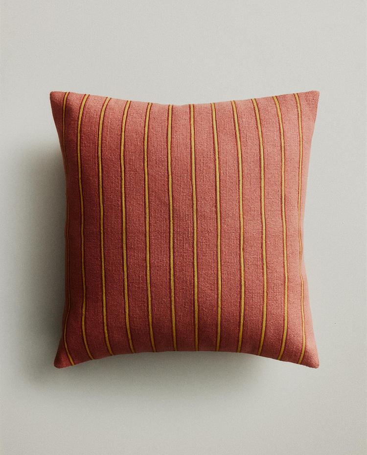 STRIPED CUSHION COVER