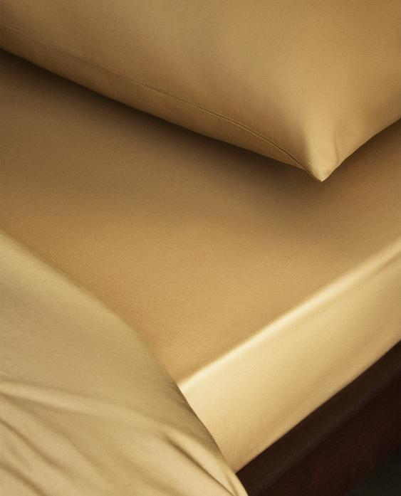 SATEEN FITTED SHEET | 30 CM HIGH (300 THREAD COUNT)
