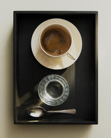 纯色炻瓷茶杯
