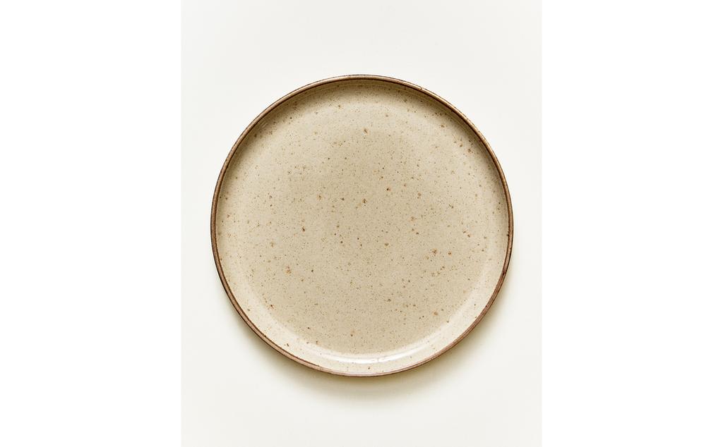 STONEWARE DESSERT PLATE