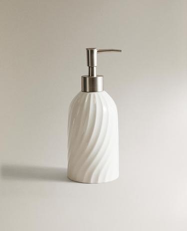 浮雕陶瓷香皂分液器