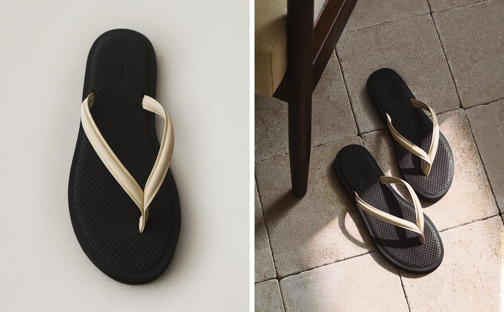 LEATHER STRAPPY SANDALS