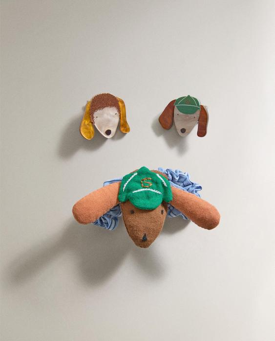 KIDS' DOG HAIR CLIP AND SCRUNCHIE SET (SET OF 3)