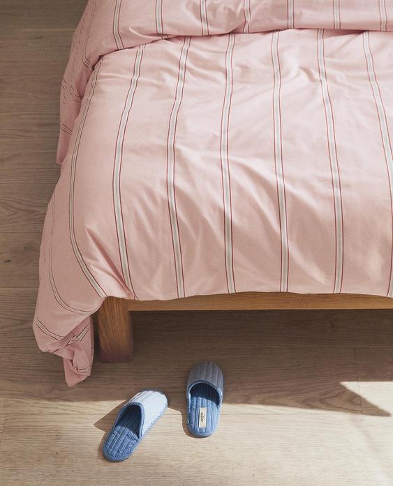 CHILDREN'S STRIPED DUVET COVER