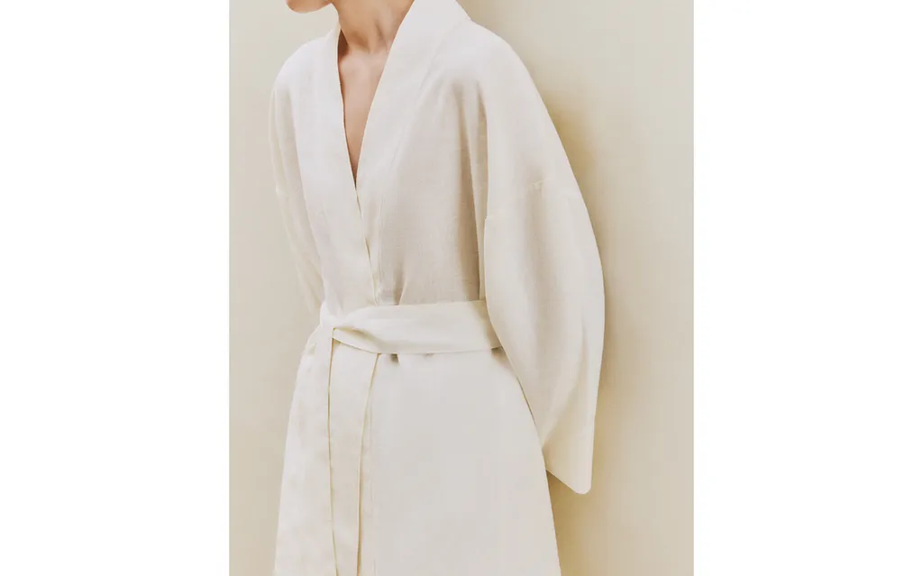 LINEN DRESSING GOWN