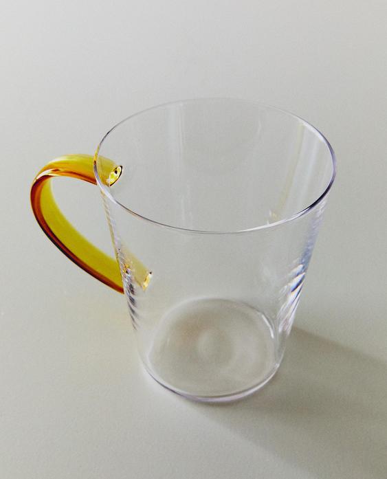 彩色手柄硼硅玻璃杯