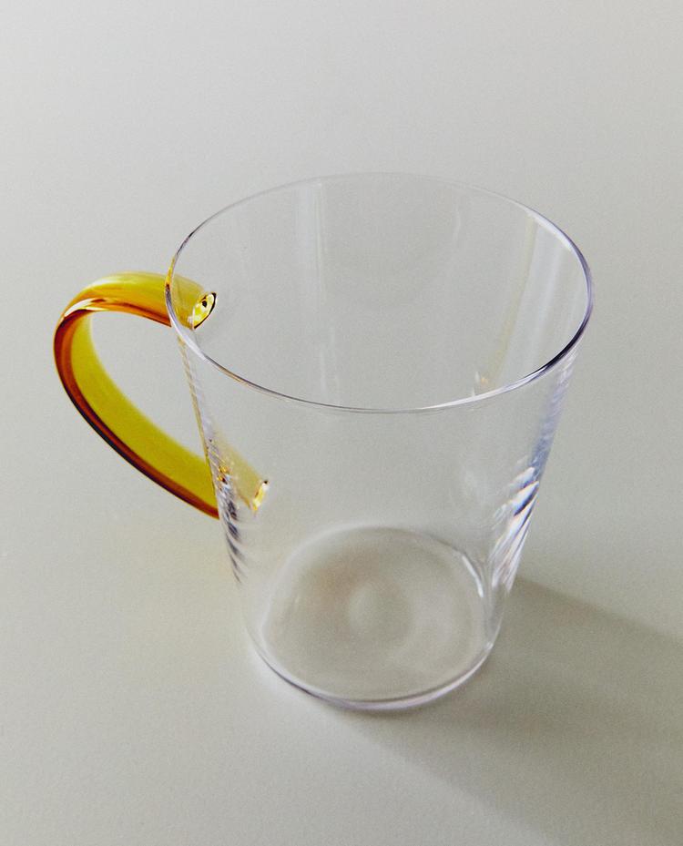 彩色手柄硼硅玻璃杯