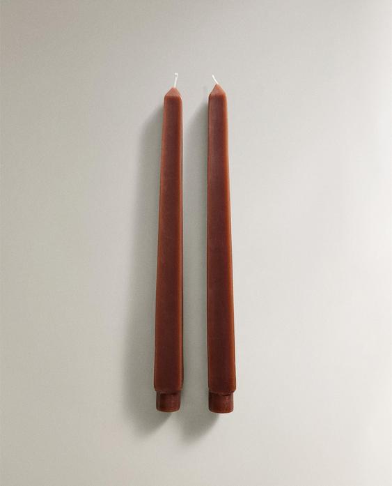 PACK OF DECORATIVE SQUARE CANDLES (PACK OF 2)