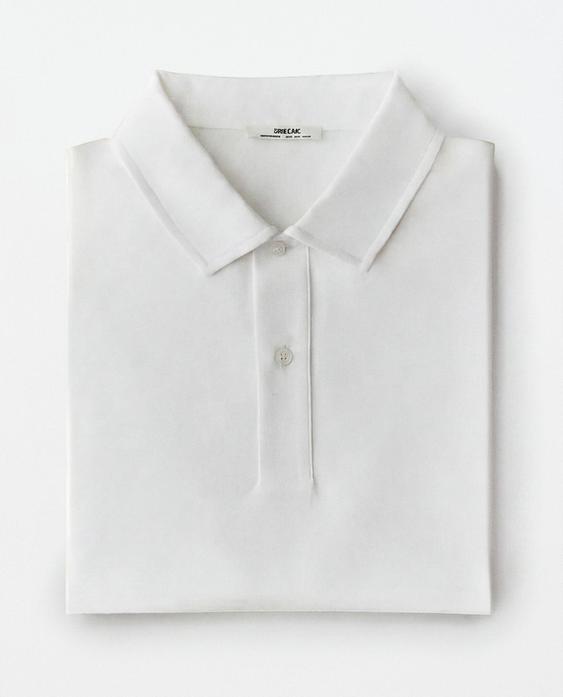 COTTON JERSEY BEACH POLO SHIRT