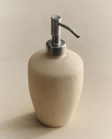 大地色陶瓷香皂分液器