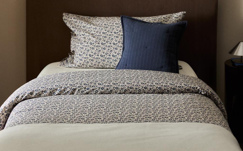KIDS' FLORAL COTTON DUVET COVER