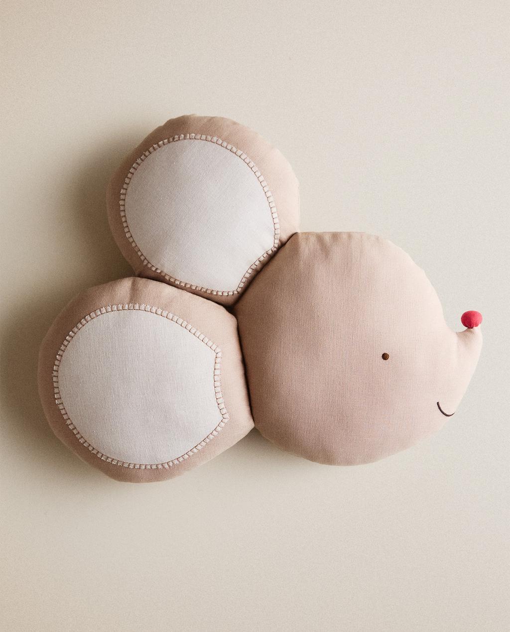 KIDS' MOUSE CUSHION